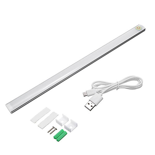 

zdm 1set 6w 21 leds dimmable easy install сенсорный датчик usb штекер светодиодный шкаф огни теплый белый холодный белый шкаф прихожая / лестничная площадка кухня