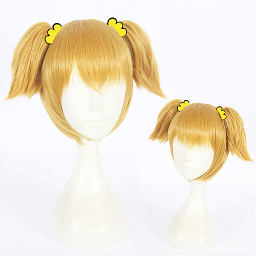 

Synthetic Wig Straight Layered Haircut Wig Blonde Short Blonde Synthetic Hair Women's Natural Hairline Blonde