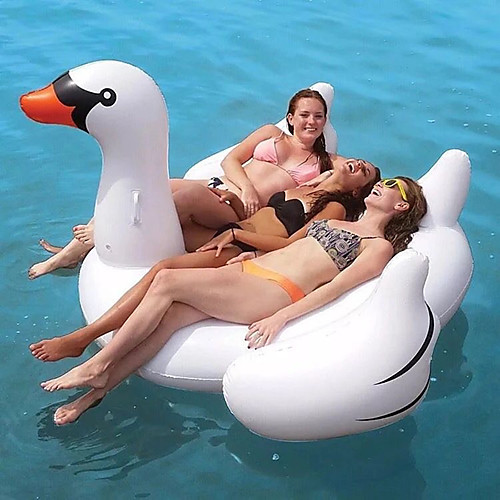 

Swan Inflatable Pool Float Outdoor PVC / Vinyl 1 pcs Kid's Adults' All Boys' Girls' Toy Gift