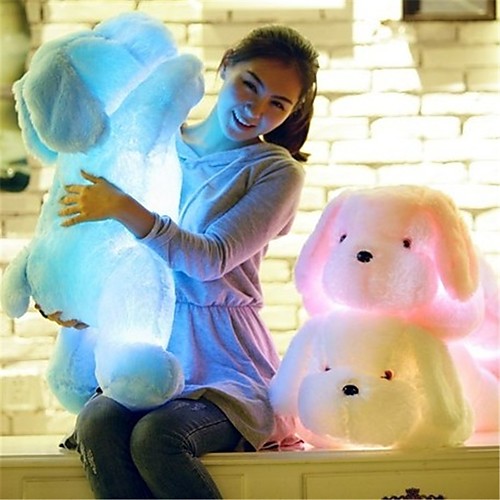 фото Романтика собаки мягкие и плюшевые игрушки светодиодная лампа милый удобный led универсальные девочки игрушки подарок 1 pcs Lightinthebox