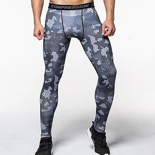 

JACK CORDEE Men's Leggings Running Tights Compression Pants Spandex Sports Winter Pants / Trousers Compression Clothing Tights Fitness Gym Workout Workout Exercise Lightweight Fast Dry Anatomic Design