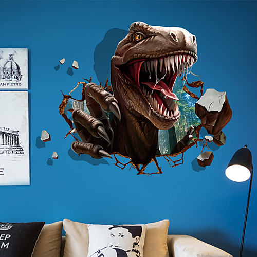 

Декоративные наклейки на стены - Наклейки для животных Животные 3D Гостиная Спальня Ванная комната Кухня Столовая Кабинет / Офис