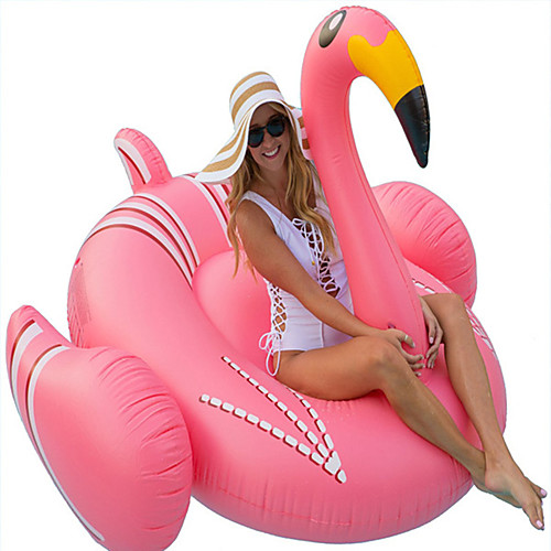 

Flamingo Inflatable Pool Float Donut Pool Float Outdoor PVC / Vinyl 1 pcs Kid's Adults' All Boys' Girls' Toy Gift