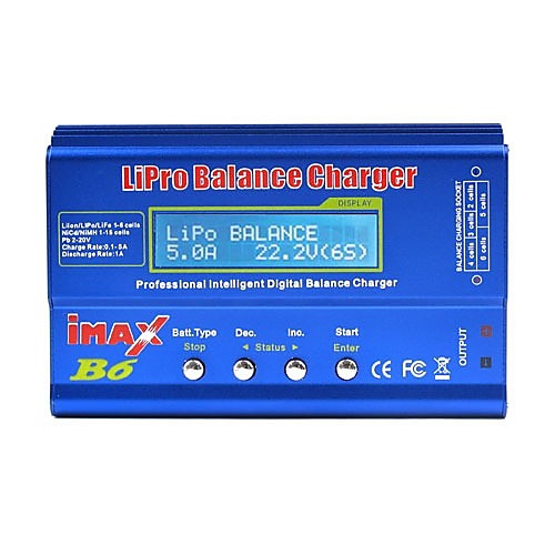 

iMAX B6 Digital RC Lipo NiMH battery 4шт батарея Металл