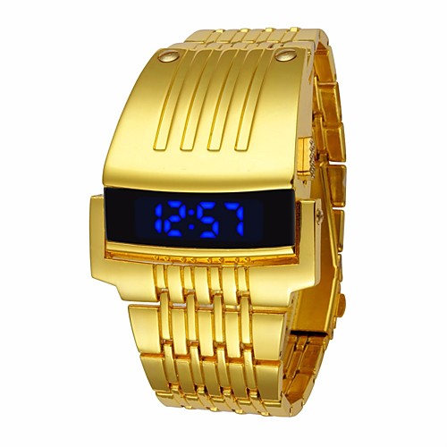 

Men's Sport Watch Digital Watch Quartz Black / Silver / Gold Water Resistant / Waterproof Digital Luxury Fashion - Gold Black Silver