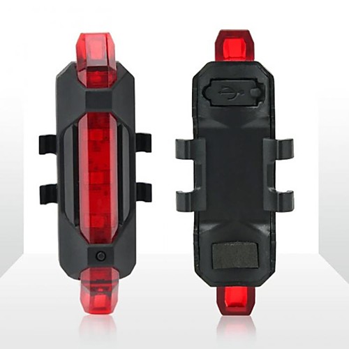 

Светодиодная лампа Велосипедные фары Задняя подсветка на велосипед огни безопасности задние фонари Велоспорт Водонепроницаемый Портативные Размер путешествия Литий-ионная аккумуляторная батарея USB