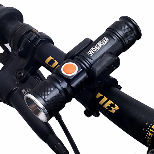 

Dual LED Bike Light LED Flashlights / Torch Front Bike Light Headlight Bicycle Cycling Multiple Modes Super Brightest Portable Adjustable 18650 1000 lm Rechargeable Chargeable USB White Camping