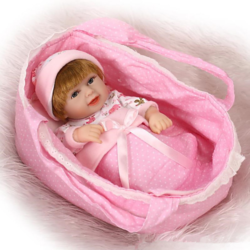 фото Npkcollection npk doll куклы реборн 12 дюймовый силикон - новорожденный как живой милый стиль безопасно для детей non toxic ручные прикладные ресницы детские мальчики / девочки игрушки подарок Lightinthebox