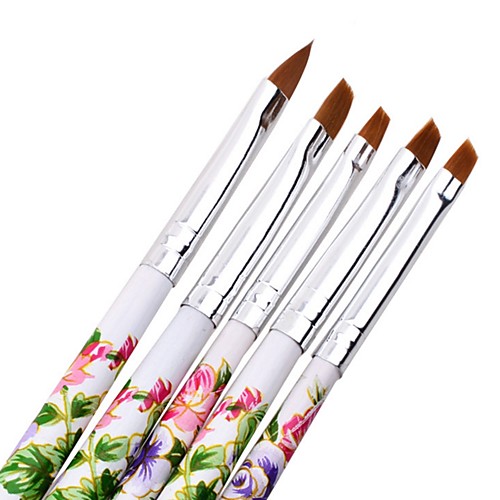 

5pcs Nail Art Tool Nail Brushes For Finger Nail Acrylic Brush Novelty nail art Manicure Pedicure Retro / Cute Casual / Daily