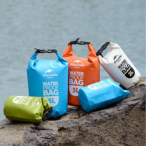 

Naturehike 5 L Защитная сумка Водонепроницаемый сухой мешок Компактность Плавающий Легкость для Плавание Дайвинг Серфинг