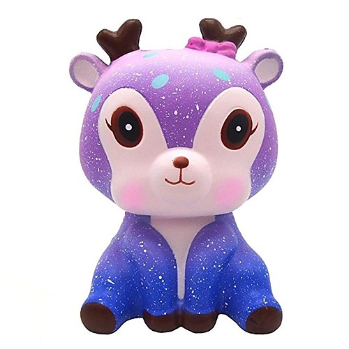 

LT.Squishies Squeeze Toy / Sensory Toy Stress Reliever Deer Squishy Decompression Toys Poly urethane Children's Summer Fun with Kids All Boys' Girls'