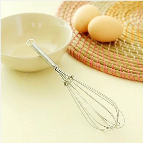 

7inch Stainless Steel Egg Whisk Beater Kitchen Gadgets