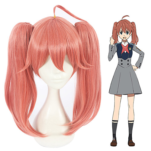 

Дорогая в Franxx Mikuo Все 18 дюймовый Термостойкое волокно Цвет фуксии Аниме Косплэй парики