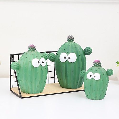 

Piggy Bank / Money Bank Floral Theme Cactus Creative Teenager Children's Boys' Girls' Toy Gift