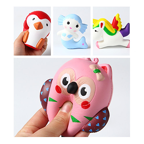 

LT.Squishies Squeeze Toy / Sensory Toy Stress Reliever Animal Stress and Anxiety Relief Office Desk Toys Lovely for All Boys' Girls'