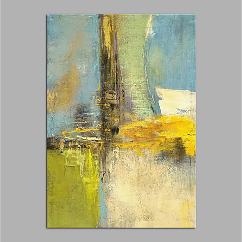 

Oil Painting Hand Painted - Abstract Modern Rolled Canvas