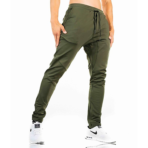 

Men's Basic Daily Weekend Sweatpants Pants - Solid Colored Dark Gray Army Green Light gray XL XXL XXXL