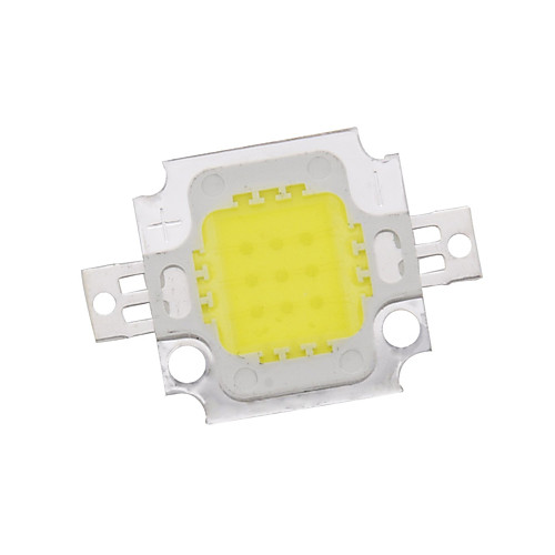 

zdm 10w высокая мощность встроенная светодиодная естественная белая / золотая проволочная сварка медного кронштейна (dc9-12v 900ua)