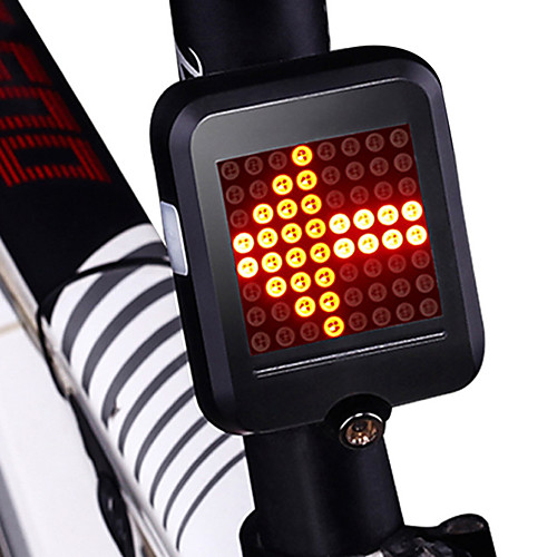 фото Светодиодная лампа велосипедные фары лампы сигнала поворота задняя подсветка на велосипед огни безопасности горные велосипеды велоспорт велоспорт / водонепроницаемый / интеллектуальная индукция / usb Lightinthebox