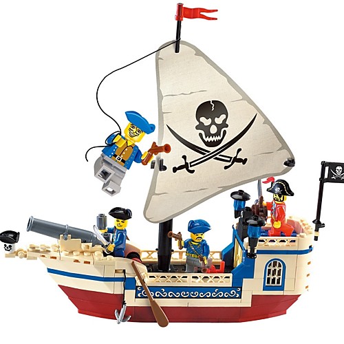 

Конструкторы Конструкторы Игрушки Обучающая игрушка 188 pcs Пираты Карибского моря Пиратский корабль совместимый Legoing утонченный Взаимодействие родителей и детей Мальчики Девочки Игрушки Подарок