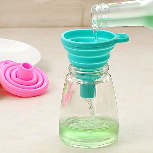 

Silicone Funnel Easy to Carry Creative Kitchen Gadget Kitchen Utensils Tools Everyday Use 1pc