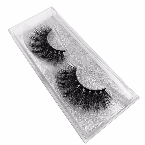 

Eyelash Extensions False Eyelashes 2 pcs Eco-friendly Volumized Curly Extra Long Animal wool eyelash Daily Full Strip Lashes - Makeup Daily Makeup Professional Portable Cosmetic Grooming Supplies