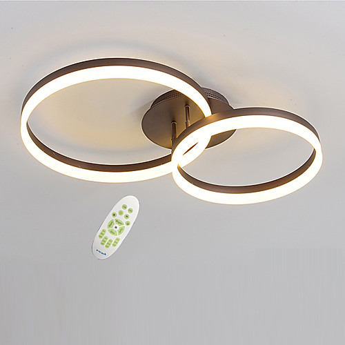

современный безэлектродный димминг светодиодный потолочный светильник 50/40 два круга акриловый закрытый свет для гостиной спальня ресторан