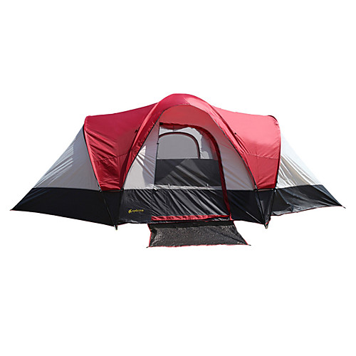 

8 человек Туристическая палатка-хижина Семейный кемпинг-палатка На открытом воздухе С защитой от ветра Дожденепроницаемый Двухслойные зонты Карниза Сферическая Палатка 2000-3000 mm для