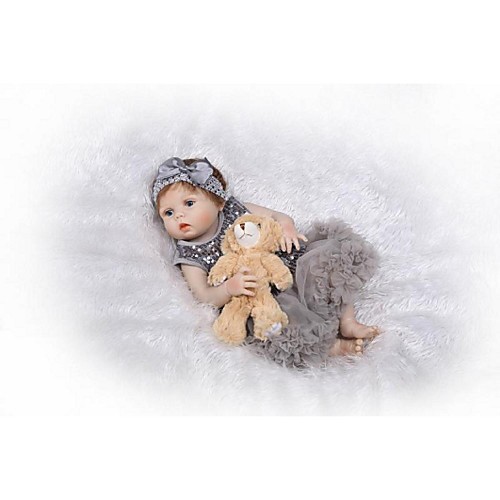 фото Npkcollection npk doll куклы реборн кукла для девочек девочки reborn toddler doll 24 дюймовый полный силикон для тела винил - как живой подарок безопасно для детей non toxic Lightinthebox