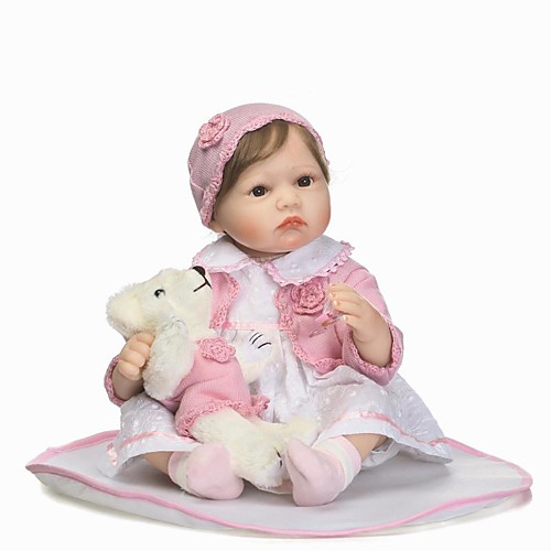 

NPKCOLLECTION NPK DOLL Куклы реборн Кукла для девочек Девочки 24 дюймовый Силикон - как живой Подарок Безопасно для детей Non Toxic Гофрированные и запечатанные ногти Естественный тон кожи Детские