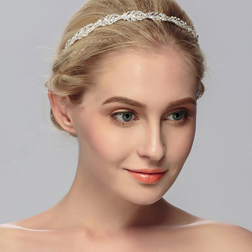 

Alloy Hair Accessory with Rhinestone 1pc Wedding / Special Occasion Headpiece