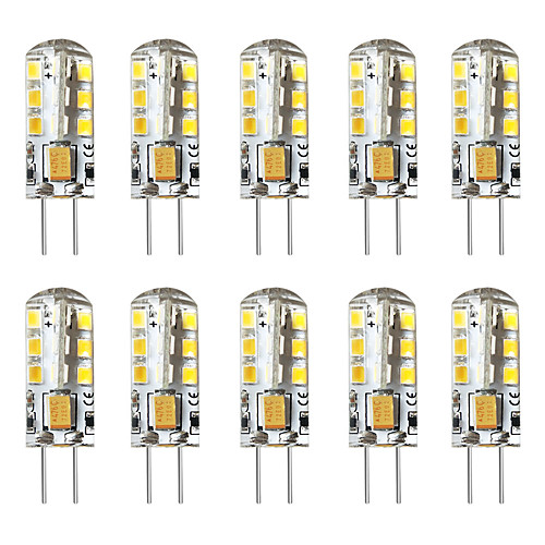 

Brelong 10 шт. g4 3 Вт 24led smd2835 кукуруза светлый 12 В белый теплый белый