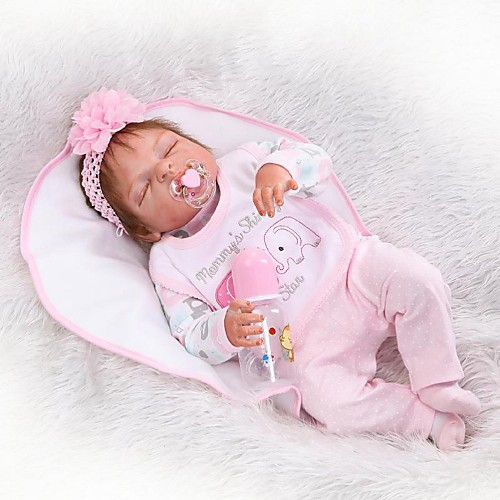 

NPKCOLLECTION NPK DOLL Куклы реборн Кукла для девочек Девочки 24 дюймовый Полный силикон для тела Силикон Винил - как живой Экологичные Подарок Ручная работа Безопасно для детей Дети / подростки
