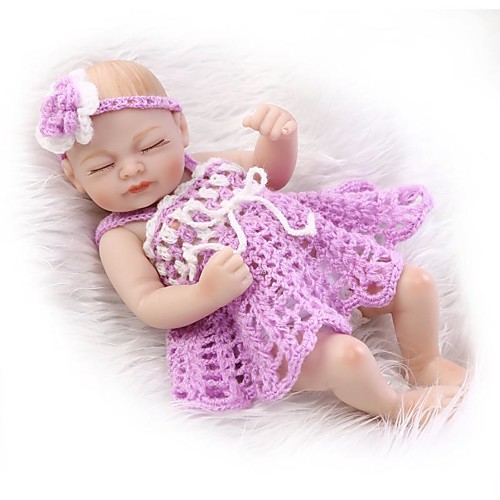 

NPKCOLLECTION NPK DOLL Reborn Doll Girl Doll Baby Girl 12 inch Full Body Silicone Silicone Vinyl - lifelike Gift Cute Child Safe Non Toxic Tipped and Sealed Nails Kid's Girls' Toy Gift