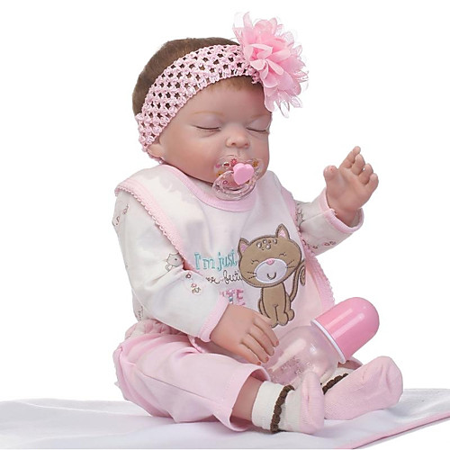 

NPKCOLLECTION NPK DOLL Куклы реборн Кукла для девочек Девочки 22 дюймовый Полный силикон для тела Винил - Новорожденный Подарок Ручная работа Детские Девочки Игрушки Подарок