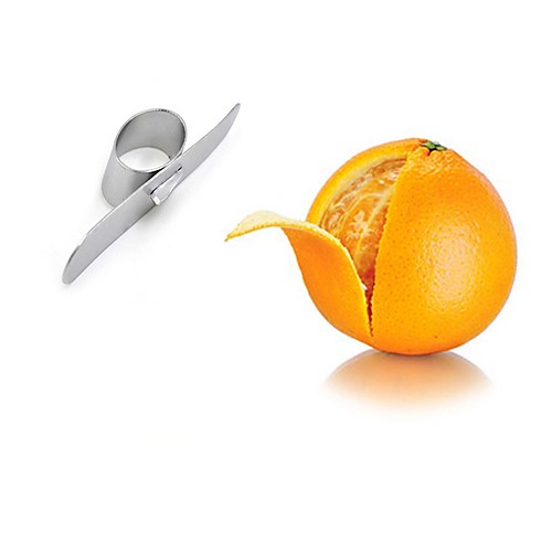 

нержавеющая сталь апельсиновый нож парер рука палец открывалка для фруктов кухонные гаджеты