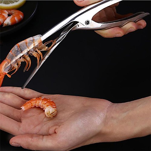 

Практическая нержавеющая сталь кожура креветки deveiner инструмент креветка кухонные гаджеты приготовления морепродуктов