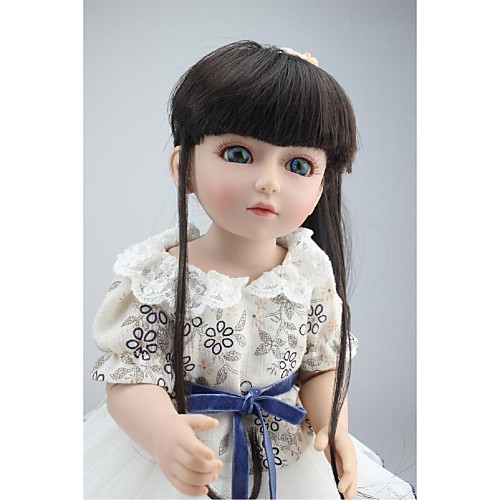 фото Npkcollection npk doll кукла с шаром девушка из провинции 18 дюймовый полный силикон для тела силикон - очаровательный безопасно для детей non toxic / искусственные имплантации голубые глаза lightinthebox