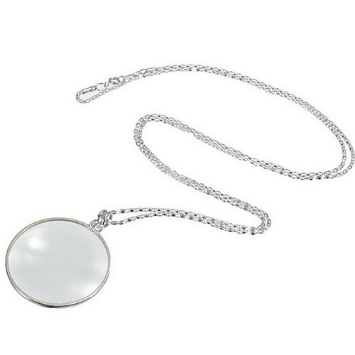 

декоративное моноклевое ожерелье с лупой увеличительное стекло кулон золото серебро ожерелье цепи ожерелье для женщин ювелирные изделия