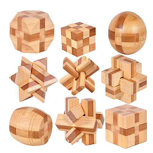 

Luban Lock Creative / Ball Focus Toy Wooden / Bamboo 1 pcs Adults All Gift
