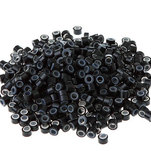 

Tools & Accessories Aluminium Alloy 7005 / Silicon Special Purpose Micro Rings / Loops Tools / Best Quality / Hot Sale 500 pcs Christmas / Wedding / Party Metallic / Headpieces Blonde Copper Brown