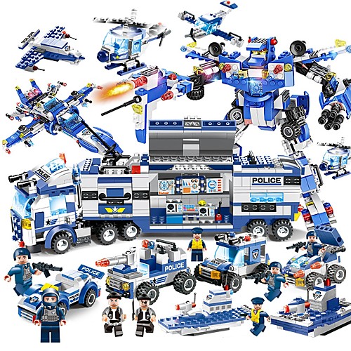 

Building Blocks Construction Set Toys Educational Toy 825 pcs Vehicles compatible Legoing Relieves ADD, ADHD, Anxiety, Autism Decompression Toys Parent-Child Interaction Boys' Girls' Toy Gift