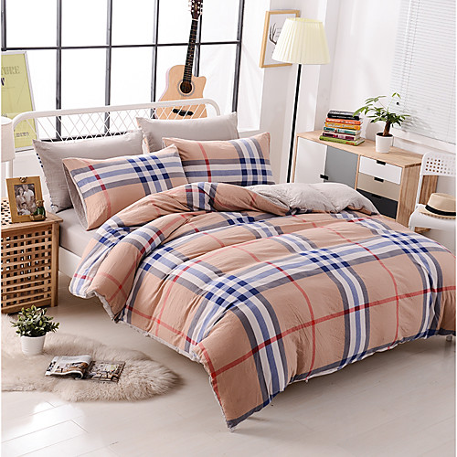 

Пододеяльник наборы Stripes / Рябь Полиэстер С принтом 4 предметаBedding Sets / 400 / 4 шт. (1 пододеяльник, 1 простынь, 2 наволочки)