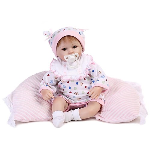 фото Npkcollection npk doll куклы реборн кукла для девочек девочки 18 дюймовый новорожденный подарок искусственная имплантация коричневые глаза детские девочки игрушки подарок Lightinthebox