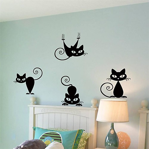 фото Декоративные наклейки на стены - наклейки для животных животные гостиная / спальня / ванная комната Lightinthebox