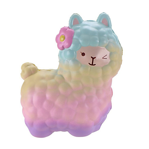 

LT.Squishies Squeeze Toy / Sensory Toy Stress Reliever Sheep Deer Squishy Decompression Toys Poly urethane 1 pcs Children's All Boys' Girls' Toy Gift