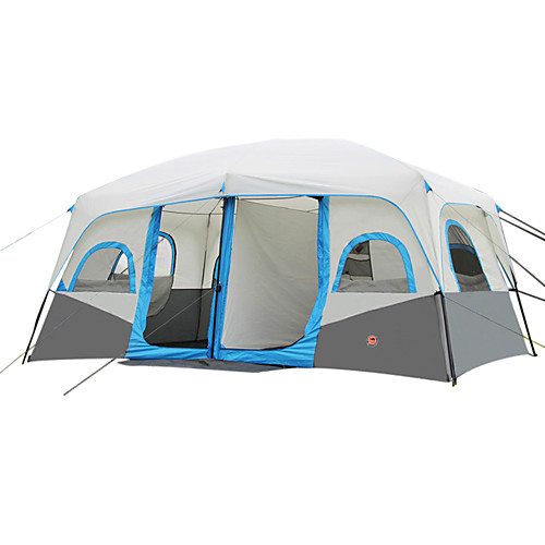 

Shamocamel 8 человек Туристическая палатка-хижина Семейный кемпинг-палатка На открытом воздухе Водонепроницаемость Компактность Дышащий Двухслойные зонты Автоматический Туристическая палатка-хижина