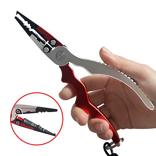 

Ножи и ножницы для лески Щипцы 1 pcs Для рыбалки Многофункциональный Aluminum Alloy Морское рыболовство Ужение на спиннинг