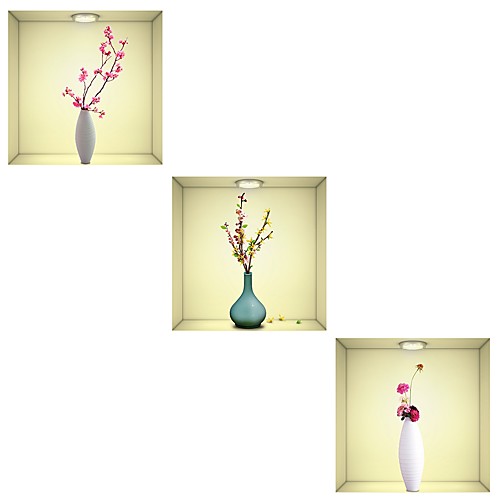 

Decorative Wall Stickers - 3D Wall Stickers Floral / Botanical / 3D Dining Room / Study Room / Office