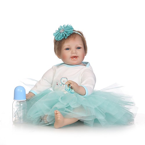 

NPKCOLLECTION NPK DOLL Куклы реборн Дети 24 дюймовый Силикон - как живой Подарок Очаровательный Безопасно для детей Новый дизайн Non Toxic Детские Универсальные / Девочки Игрушки Подарок